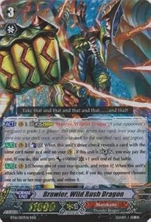 Cardfight!! Vanguard TCG - Brawler, Wild Rush Dragon (BT16/007EN) - Booster Set 16: Legion of Dragons & Blades ver.E