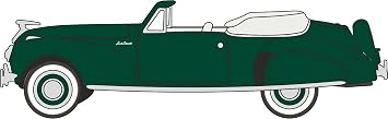 Oxford Diecast 1941 Lincoln Continental Convertible Spode Green 1/87 HO Scale Diecast Model Car 87LC41002