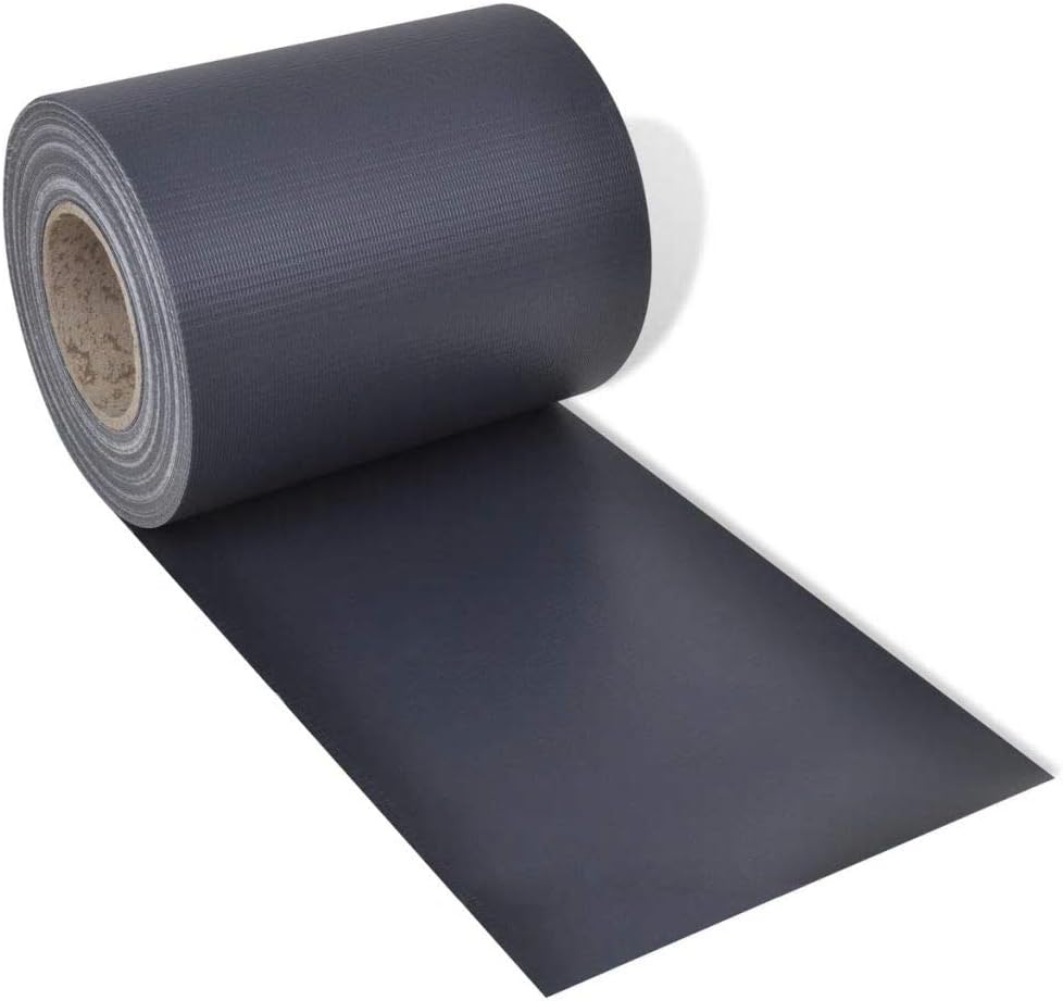 Privacy Screen, Weatherproof Garden Privacy Screen,for Residential, Outdoor, Yard, Garden, Garden Privacy Screen PVC 229.7'x0.6' Dark Gray (Gray)