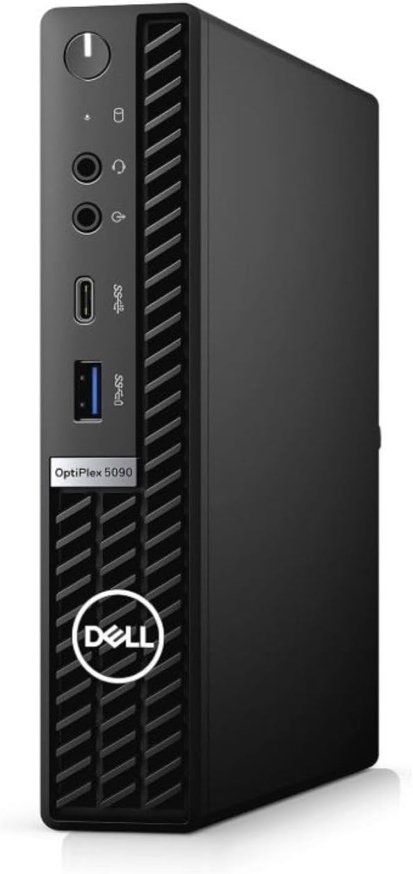 Dell OptiPlex 5090 Micro Desktop Computer | 10th Gen Intel Core i7-10700T CPU | 512GB NVME SSD | 32GB DDR4 RAM | Wi-Fi & Bluetooth | Windows 11 Pro (Renewed)