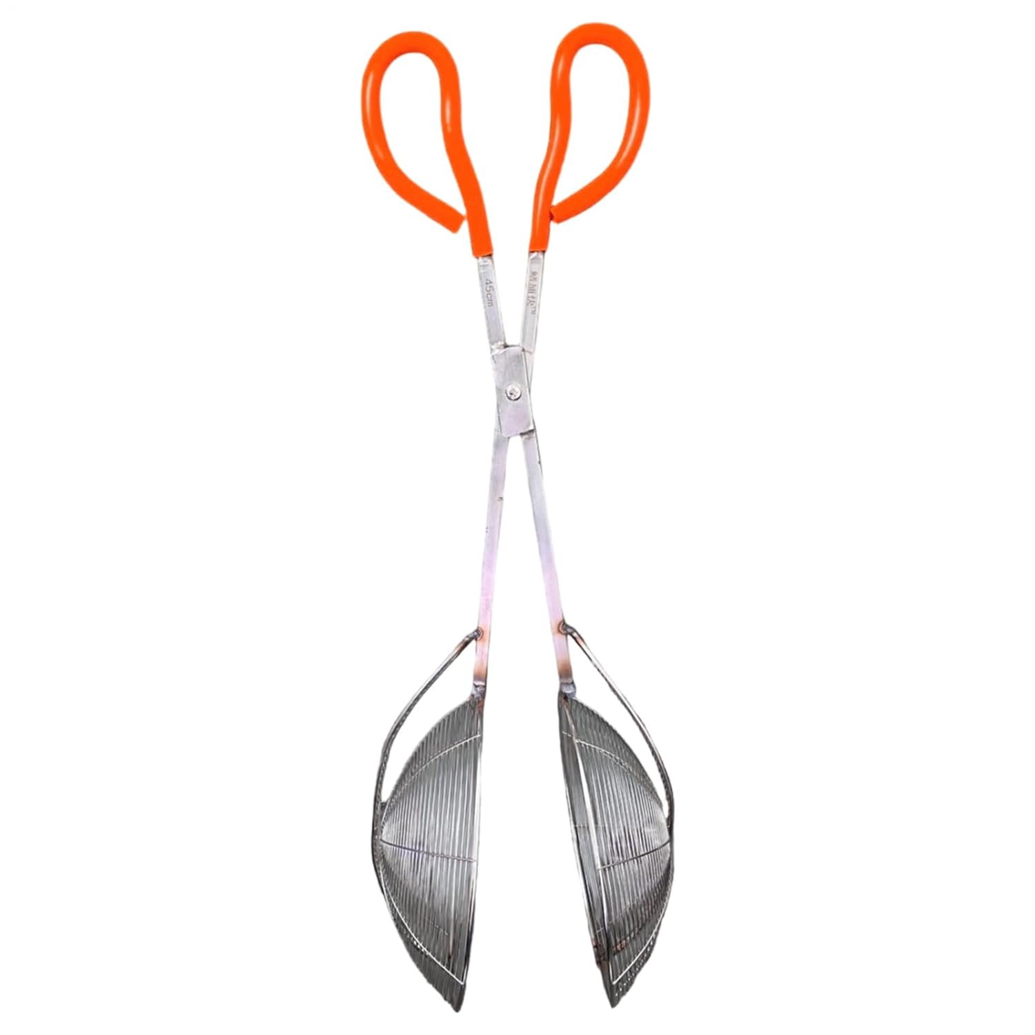 Fish Landing Scoop - Strainer Spoon Tool | 22cm Length Catch Spoon with Anti Slip Grip Function, Stainless Steel Fishing Utensil with Drain Holes, Fishing Gear Category Product for Sea Lake Beach Use