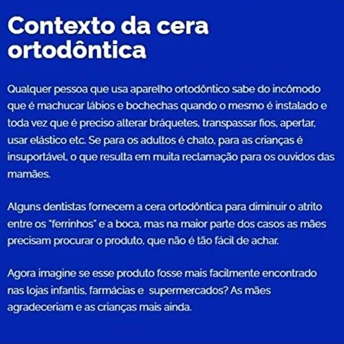 CAIXA PARA APARELHO ORTODÔNTICO + CERA VERDE INFANTIL -ANGIE