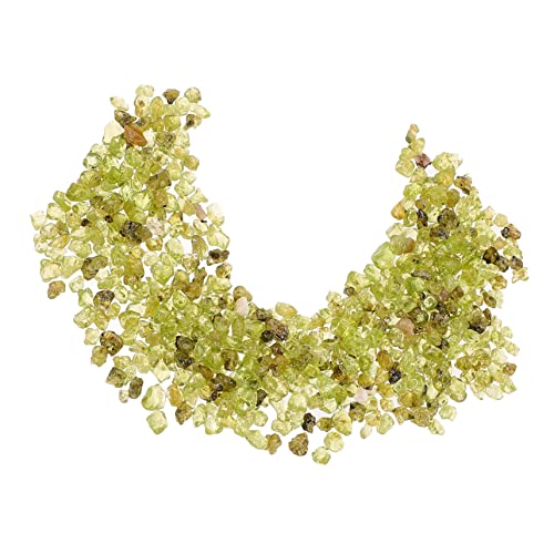 RORPOIR Aquarium Stones Decor Peridot Decorative Gravel for Fresh/Saltwater Tanks