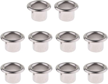 Pack/10pcs Metal Drum Air Vents For Bass Snare Tom Drum Badges Accessory