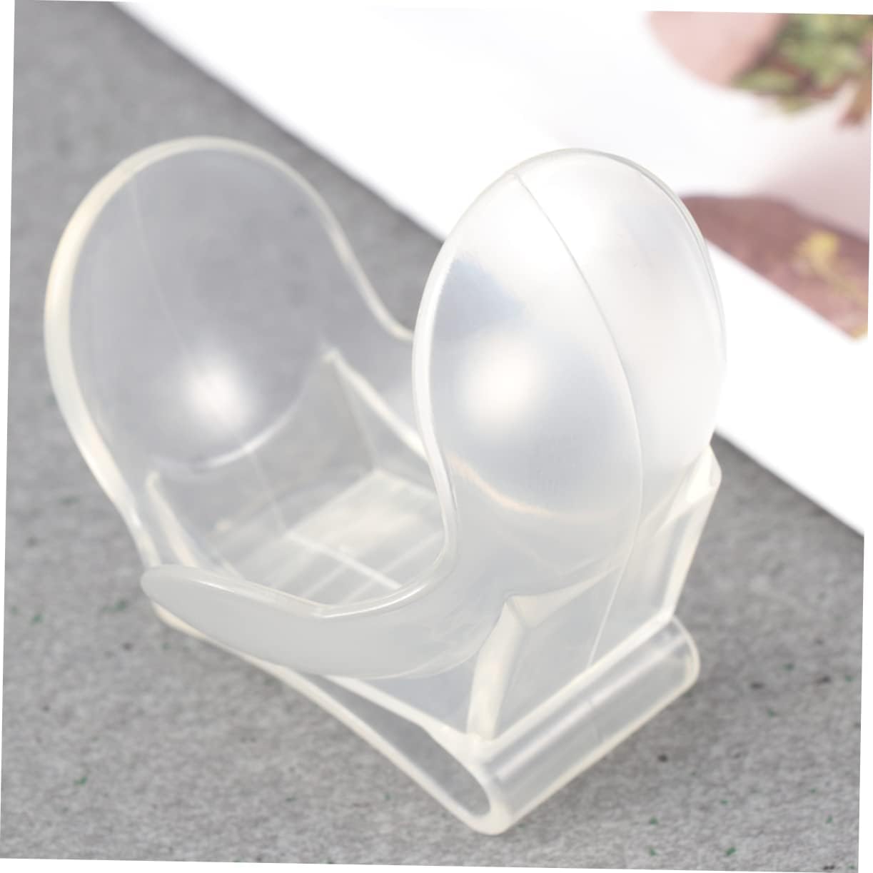 SUPVOX 4 Pcs Waist Clip Clear Clips Transparent Clip Man Tennis Accessories