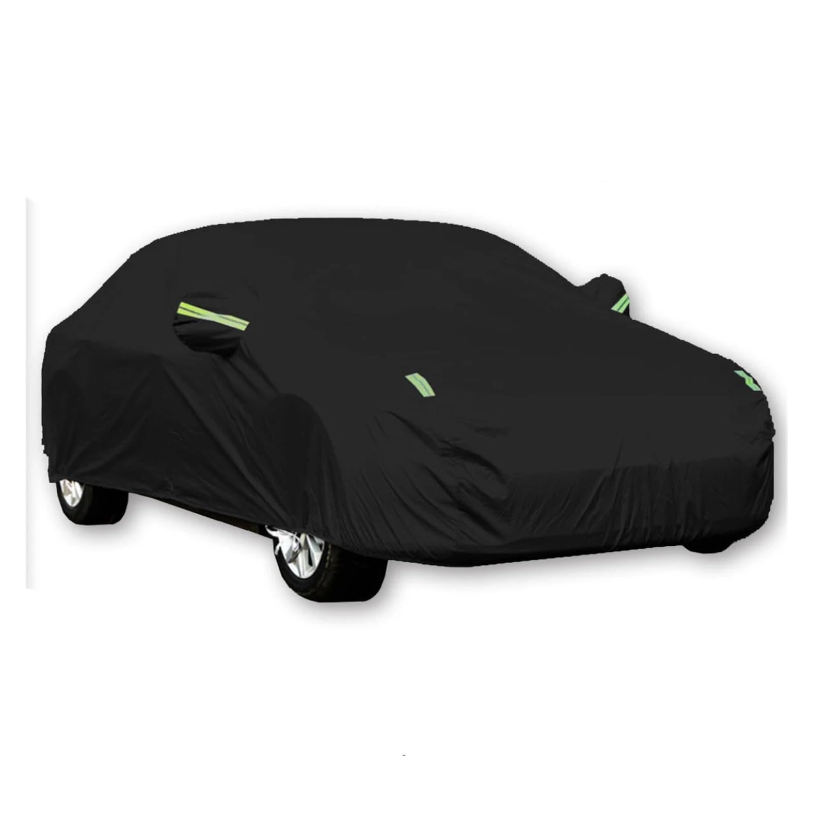 Copriauto Universale Impermeabile 210D - Esterno Anti-UV, Antigraffio, Adatto A Berline Fino A 425 Cm, Nero/Blu
