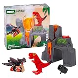 BRIO 木製レール 知育玩具 恐竜王国の火山 対象年齢3歳~ 36092 誕生日 クリスマス プレゼント 室内遊び 男の子 女の子 脳トレ 集中力