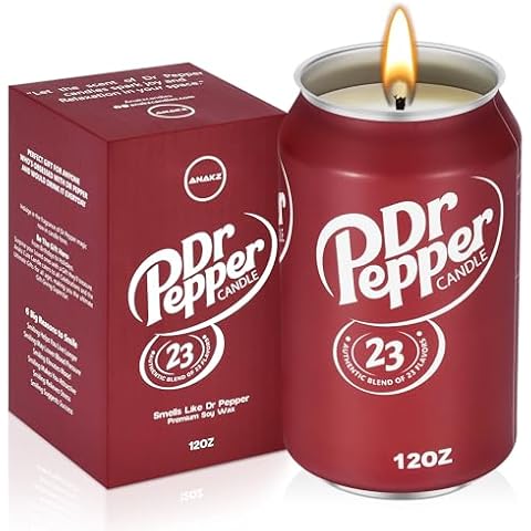 Anakz Doctor Pepper Soda Candle Cover