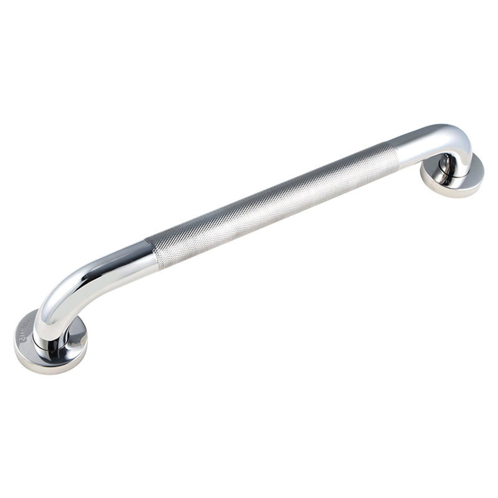 Yajuer One Color Anti Slip Grab Bar With Knurled Grip, Stainless Steel Bathroom Safety Balance Handrail, Wall Mounted Handicap Bar For Elderly(30Cm)