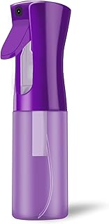 Spray bottles for Hair, LERPOLOR Continuous Spray Bottle for Hair Styling, Spray Water Bottle Fine Mist Refillable, Skin C...