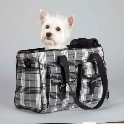 Zack & Zoey Park Avenue Pet Carrier, Black