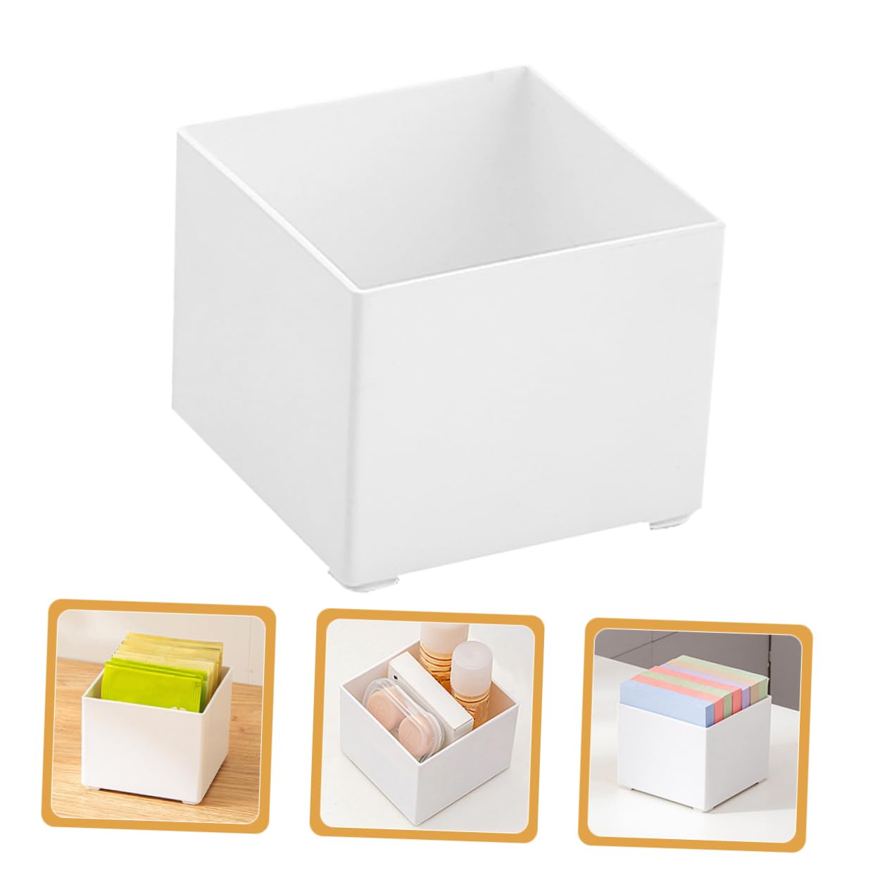 STOBOK 8pezzi Porta Note Da Pz Organizer Per Memoria Da Scrivania Contenitore Per Blocchi Note Design Elegante e Pratico Per Ufficio e Studio e Resistente