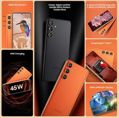 Image of Samsung Galaxy F55 5G (Raisin Black, 256 GB) (12 GB RAM)