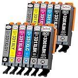 TacTink BCI-330XL BCI-331XL キャンノ インク 331 330 互換 純正XL(大容量)と同量 BCI-330XLPGBK BCI-331XL/6MP 6色12本セット Canon TS8530 TS8630 TS8730 キャノン プリンター インク カートリッジ 残量検知 個包装