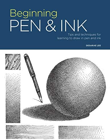 Portfolio: Beginning Pen & Ink:Tips and techniques for learning to draw in pen and ink Kindle Edition