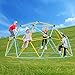 VEVOR Climbing Dome, 10FT Geometric Dome Climber Play Center for Kids 3 to 10 Years Old, Jungle Gym Supports 750LBS and Easy Assembly, with Climbing Grip, Outdoor Backyard Play Equipment for Kids