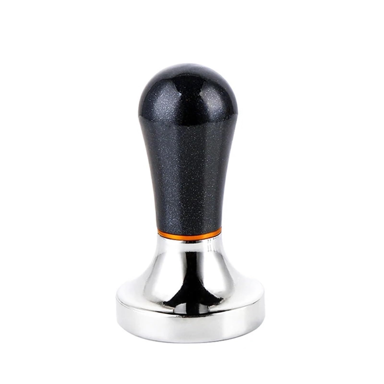 Pressino for Caffè Barista Macinino for Macchina for Caffè Espresso Utensili for Pressa for Caffè Realizzati A Mano(Black)