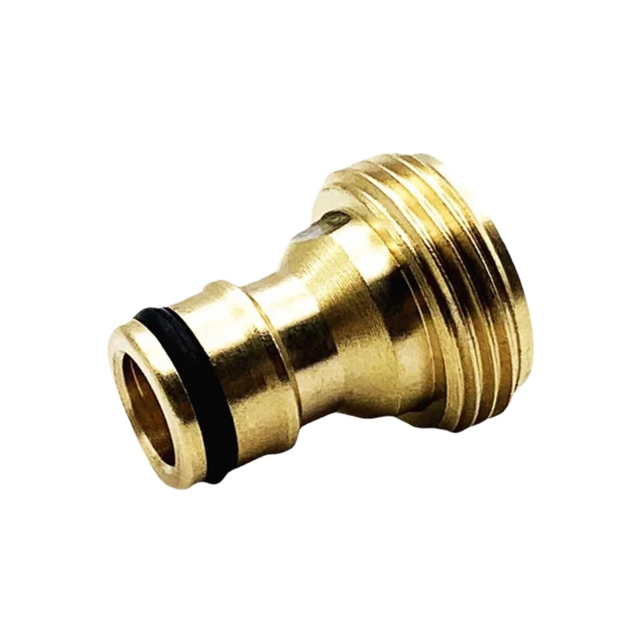Bdfjeds Color 1 Garden Hose Connector 5Pcs 3/4" Thread Brass Quick Connector Garden Irrigation Coupling Faucet Joints Tap Copper Adapter(Color 1)