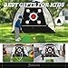 EXOEMTS Golf Net 10x7FT with Tri-Turf Mat, Ball, Target & Bag, All-in-One Golf Practice Hitting Net for Backyard Driving, Chipping & Swing, Indoor Outdoor Training Aid, Gift for Men Dad Him Golfer