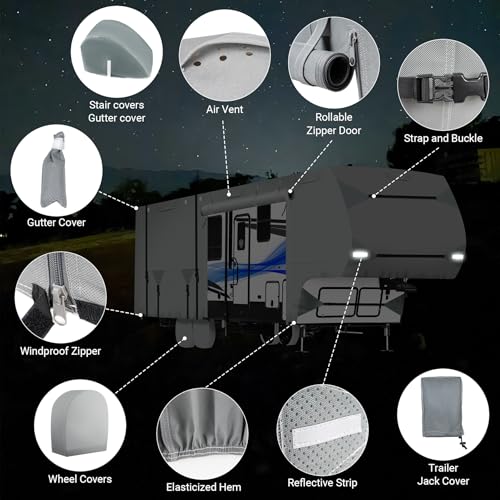 5th Wheel RV Cover 40-43ft