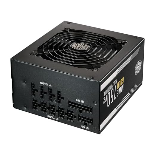 Cooler Master MWE Gold 750 V2 Full Modular PSU, 750W, 80+ Gold, Designed Ready Nvidia RTX 5070 Ti | AMD RX 9070 XT, 2 EPS Connectors, 120mm HDB Fan, Semi-fanless, 5-Year