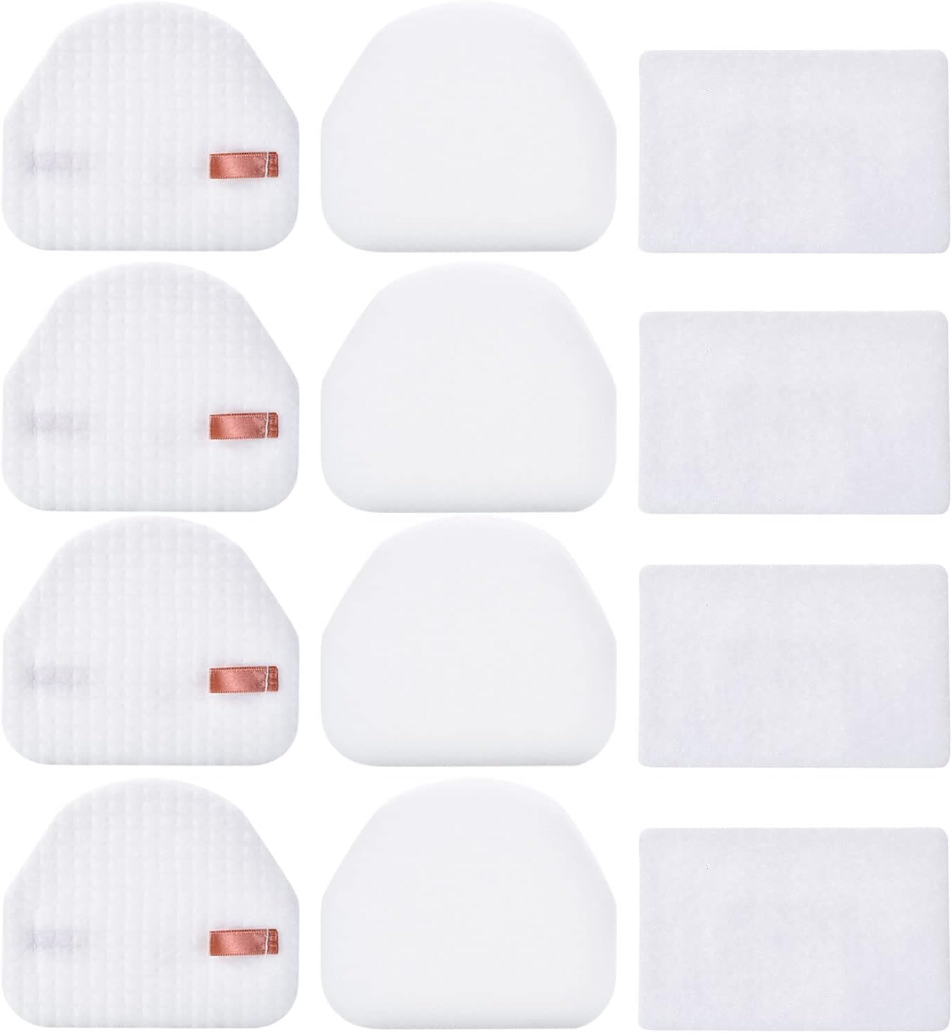 Filter Replacement for Shark Navigator NV100 NV100 26 NV105 26 NV106 UV300 NV450 NV480 NV482 Light Upright Vacuum Cleaner, 4 Pack Foam & Felt Filters, Compare to Part # XFF450 & XFL100