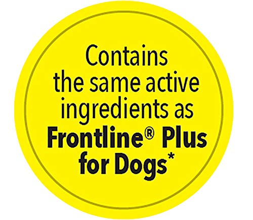 FirstAct Plus Flea Treatment for Dogs, Medium Dogs 23-44 lbs, 3 Doses, Same Active Ingredients as Frontline Plus Flea and Tick Prevention for Dogs
