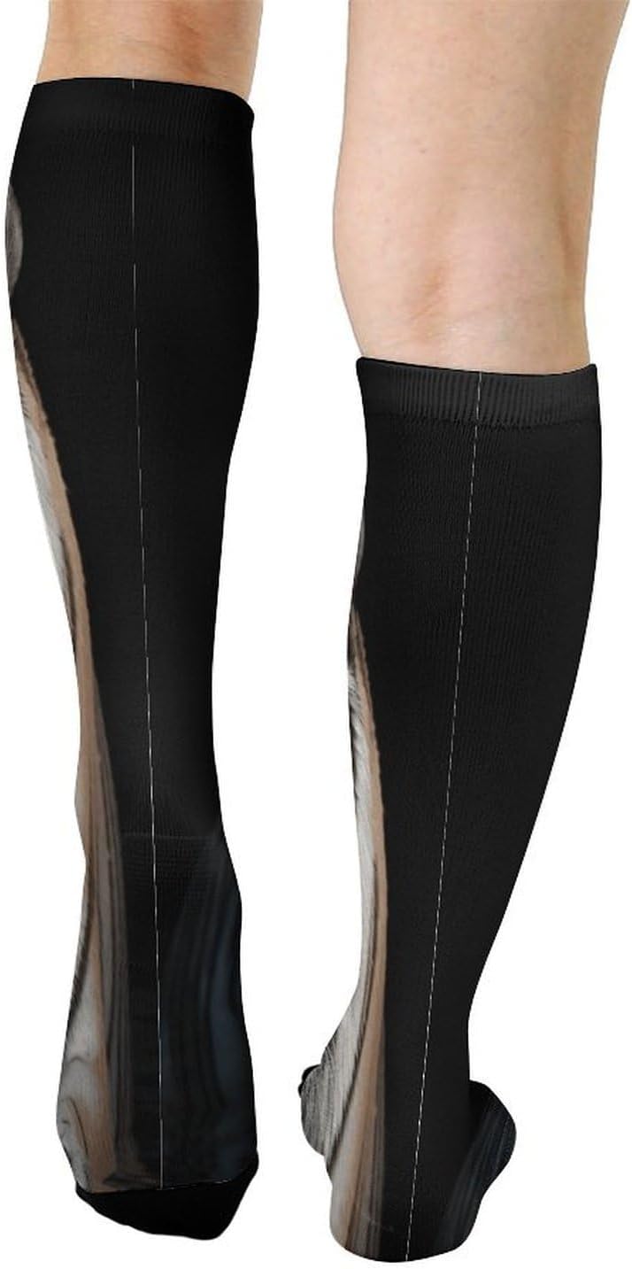 Animal Tiger Crew Socks Calf Socks Athletic Crew Sock
