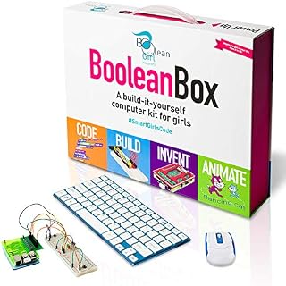 Boolean Box Build a Computer Science Kit for Kids | Includes Electronics, Coding