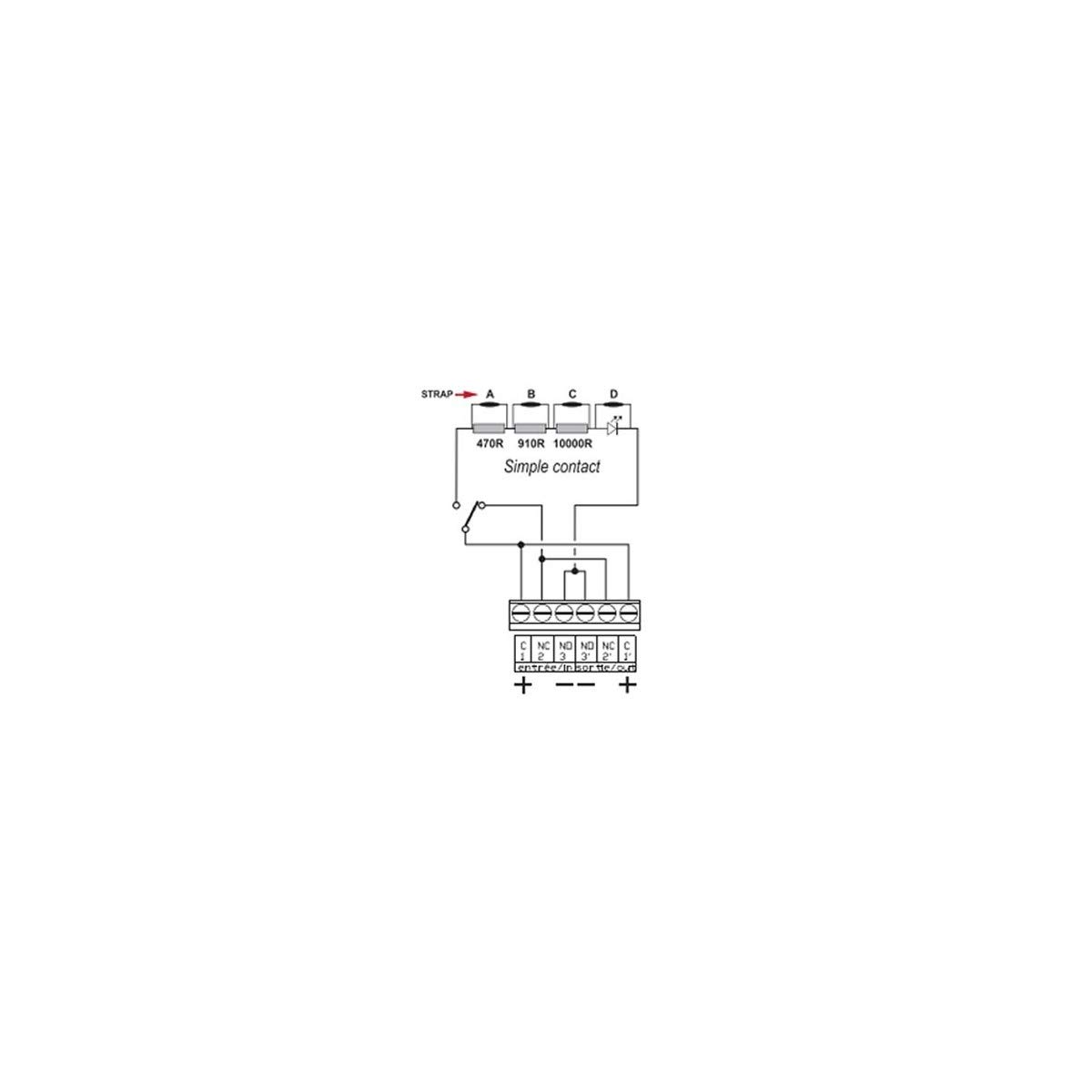 JOD1 - LBXJOD110040 - Déclencheur - Déclencheur Manuel Blanc Nf - Simple Contact