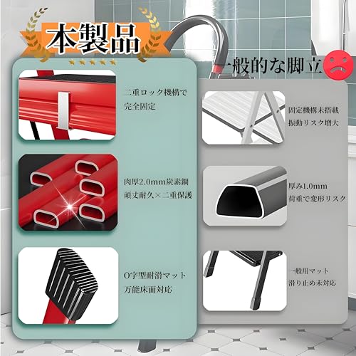 Asakusaen ハシゴ 脚立 折りたたみ 7段 ZGI-ZHEDIETIZI-7D-BAI の商品画像 8