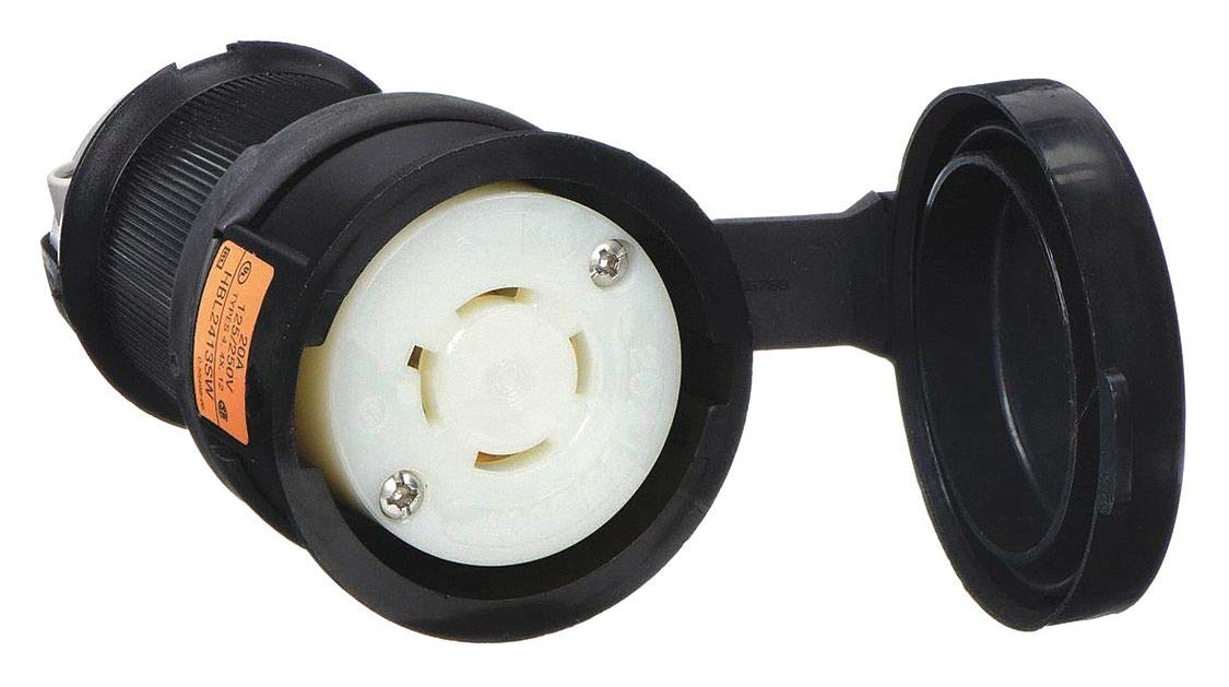Connector, 125/250Vac, 20A, L14-20R, 3P, 4W