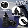 COOSLIM 60PCS Tire Repair Rubber Nail, Rubber Vacuum Tire Repair Spiral Screws Kits, Self-Service Tire Screw Plugs Quick Repairs Tool for Car, Motorcycle, Truck, Tractor Tires Puncture Repair (60) #2