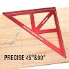 Woodworking T Square Ruler 36inch & Precision Triangle Square 18inch