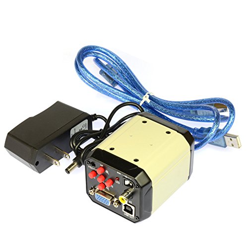 2.0Mp Hd 3In1 Industry Digital Microscope Camera Kit +100X C-Mount Lens With Table Stand 7" Lcd Monitor #TOP1