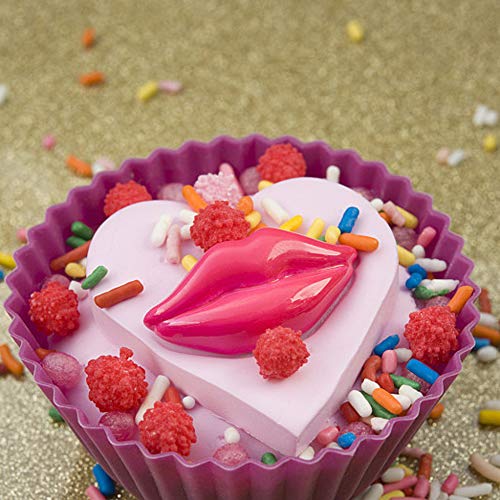Perfume Nail Polish Lipstick High Heel Fondant Baking Mold Lips Jelly Pudding Candy Making Silicone Mold For Cake Decorating Tool Chocolate Cookie Dessert Cupcake Topper #TOP6