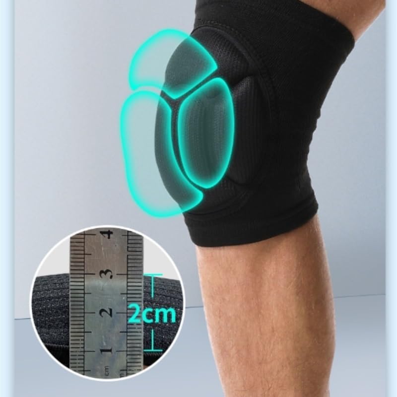 Sports Knee Pads Skiing Thickened Sponge Men and Women Crawling Protective Gear