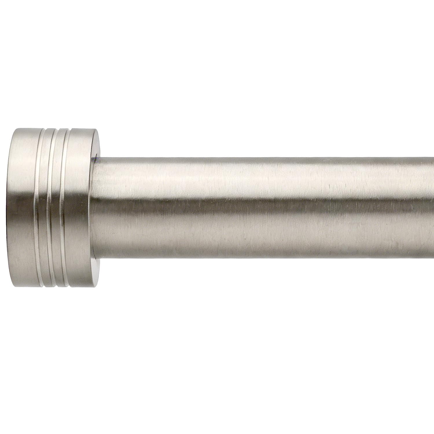 Photo 1 of WORLD RODS Brushed Curtain Rod 18-88 Inches