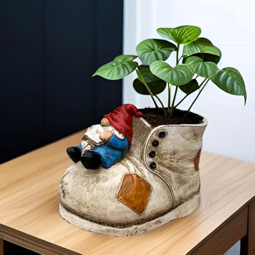 wsmart Cute Planter Pot Suitable for Indoor and Outdoor, Small
