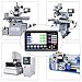 TOAUTO Digital Readout 2 Axis 3 Axis DRO Display Linear Scale 100~1000mm Precision 5um for Bridgeport/Knee Milling Lathe EDM Mill Machine (3 Axis DRO-LCD)