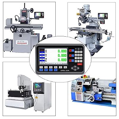 TOAUTO 3 Axis Digital Readout DRO LCD Display for CNC Milling Lathe EDM Machine