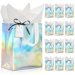 Rainbow gift bag - White paper