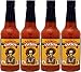 Gringo Bandito Hot Sauce, Red, 10 Ounce (Pack of 4)