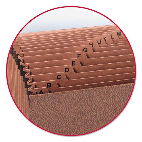 Smead 70320 Heavy-Duty A-Z Expanding File 21 Pocket Legal Redrope Printed #TOP5