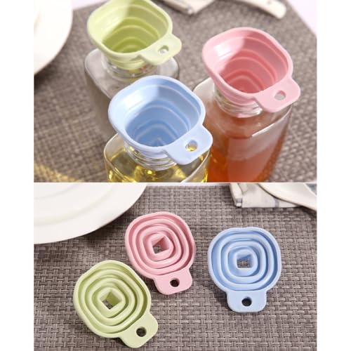 WESIEVYA �V���R���R�l �L�k���܂肽���݃I�C���X�g���[�i�[ �L�b�`���p�t�̈ڑ��c�[�� �ƒ뗿����e��l�ߑւ��� 6�Z�b�g �����_���J���[