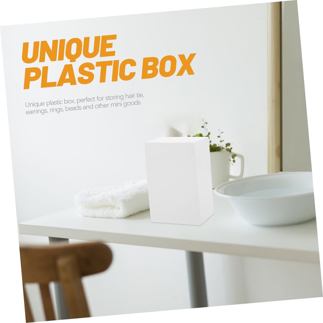 BESPORTBLE Przechowywanie Małych Przedmiotów Plastikowy Organizer Na Naklejki Przechowywanie Części Plastikowa Obudowa Pojemniki Na Koraliki Etui Na Koraliki Plastikowy Organizer Do