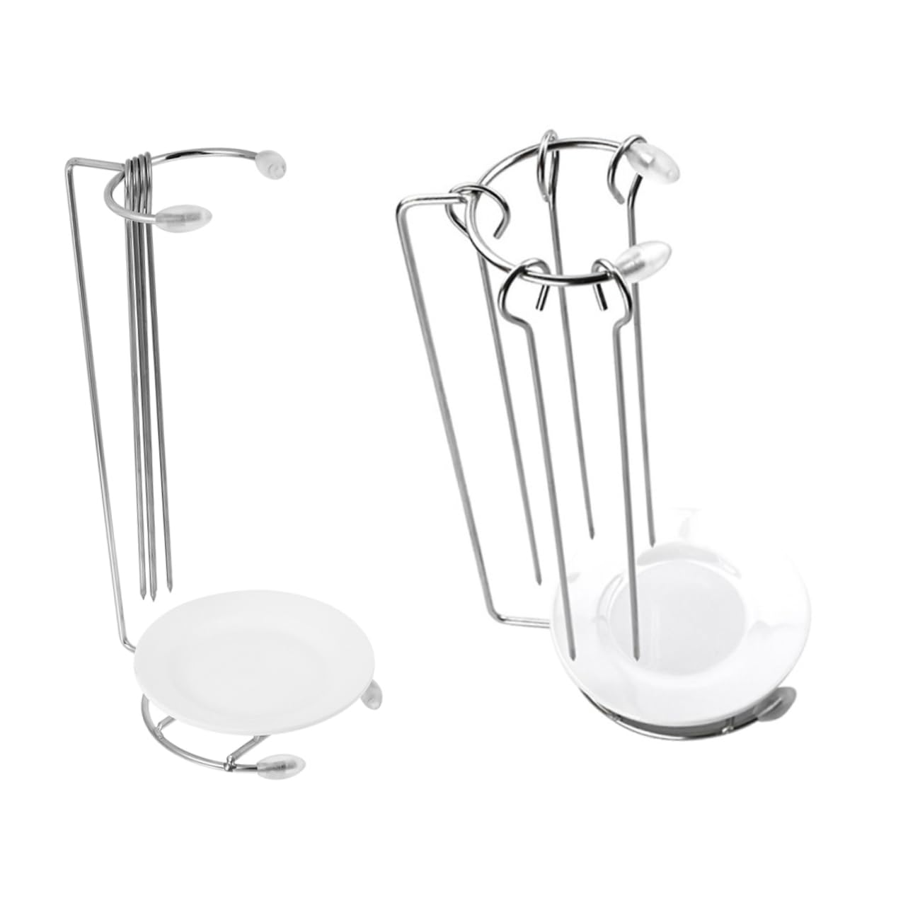 2juegos Soporte De Brochetas Rack para Barbacoa Agujas Utensilios De Cocina para Asar Carne y Verduras