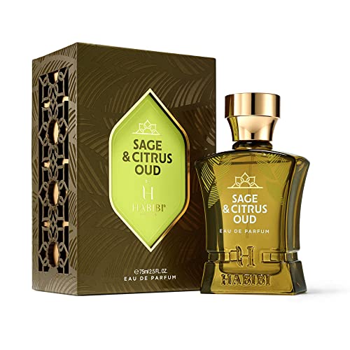 H Habibi Sage & Citrus Oud Find Your Signature Scent With This Luxury Mens Edp - Eau De Parfum Fragrance - Unique & Long-Lasting Cologne For Men Made With Rare Exotic Notes #TOP2