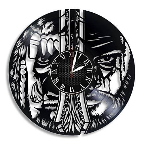 Krykavskyi Art Design World of Warcraft gamer vinyl clock handmade home bedroom living kids room nursery wall decor gifts idea for birthday men women