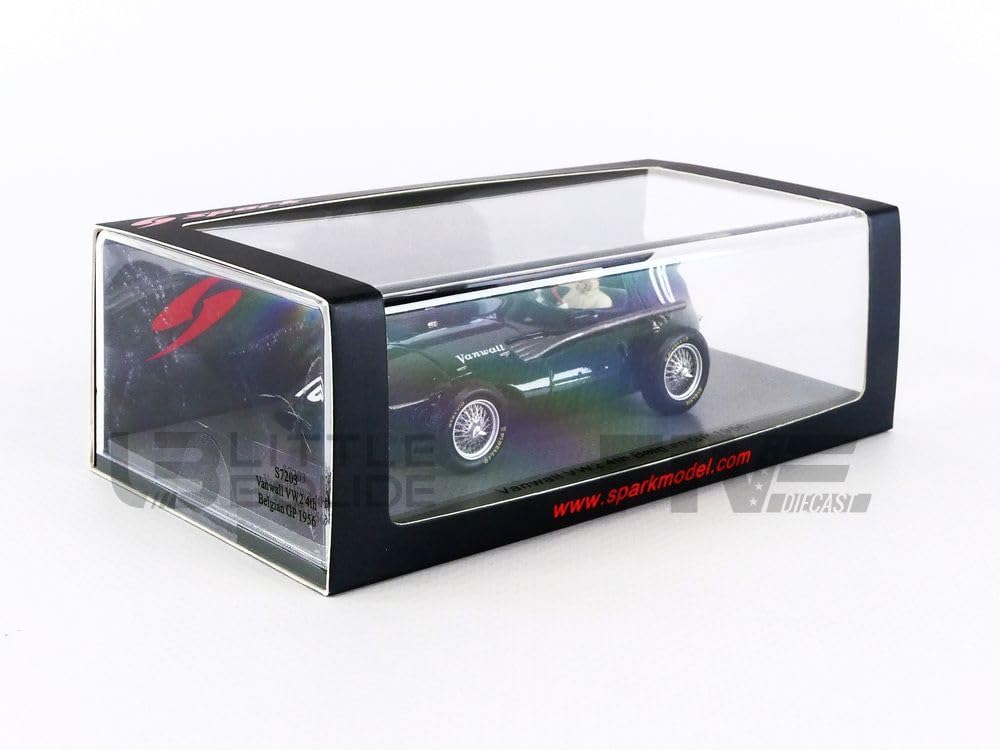 Spark- Auto in Miniatura da Collezione, Colore Verde, S7203